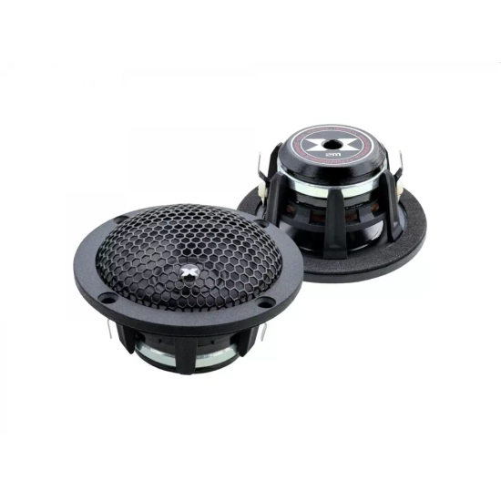 Excursion PX-2M  2 średniotonowe głośniki samochodowe (midrange) o średnicy 50/73mm - 3ohm, 60/150W, 86.5dB, 200-20000Hz, neodym, maskownice, głębokoś